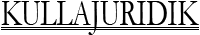 Kullajuridik Logotyp